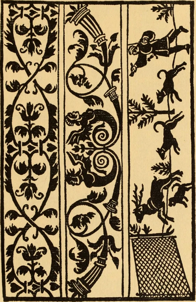 An illustration from Il Burato : libro de recami, 1909, leaf 80