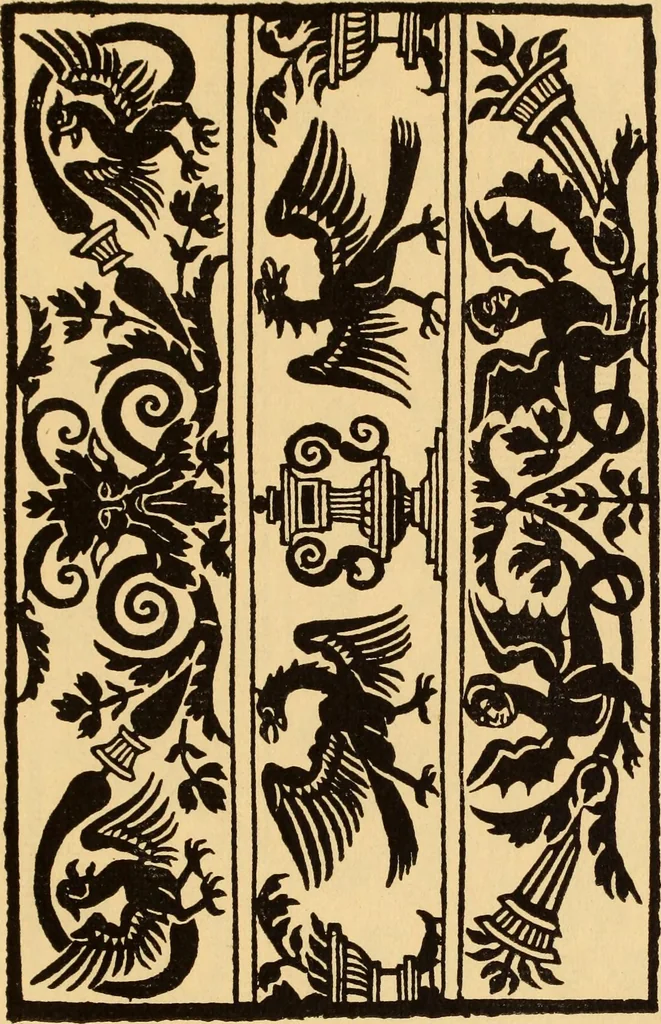 An illustration from Il Burato : libro de recami, 1909, leaf 82