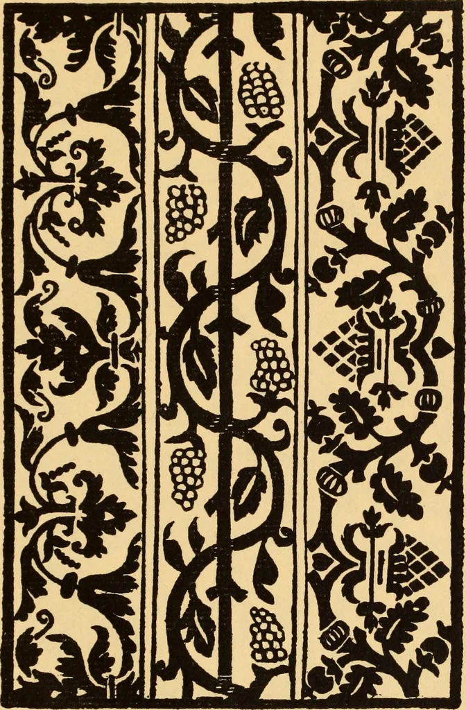 An illustration from Il Burato : libro de recami, 1909, leaf 88