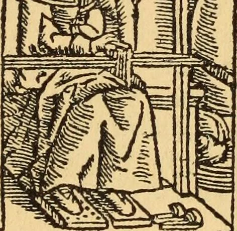 An illustration from Il Burato : libro de recami, 1909, leaf 96