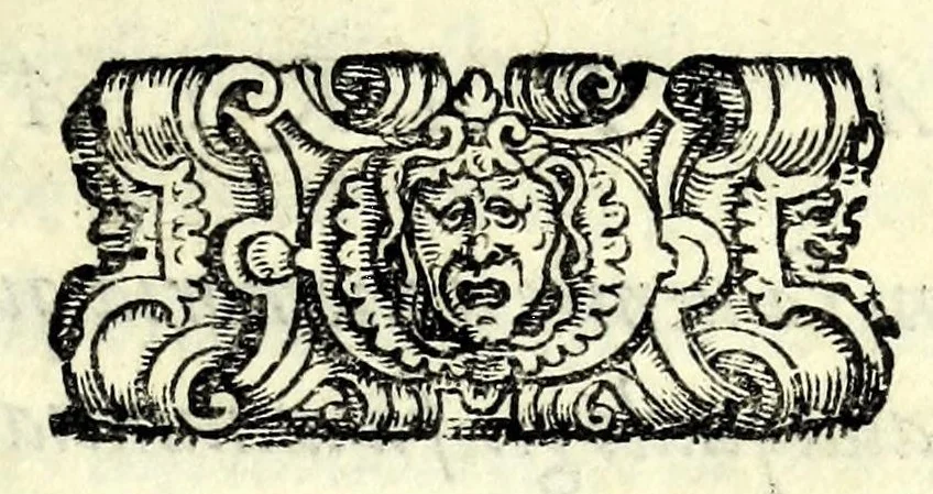 An illustration from Il cancellieri del Doni, 1562, leaf 13
