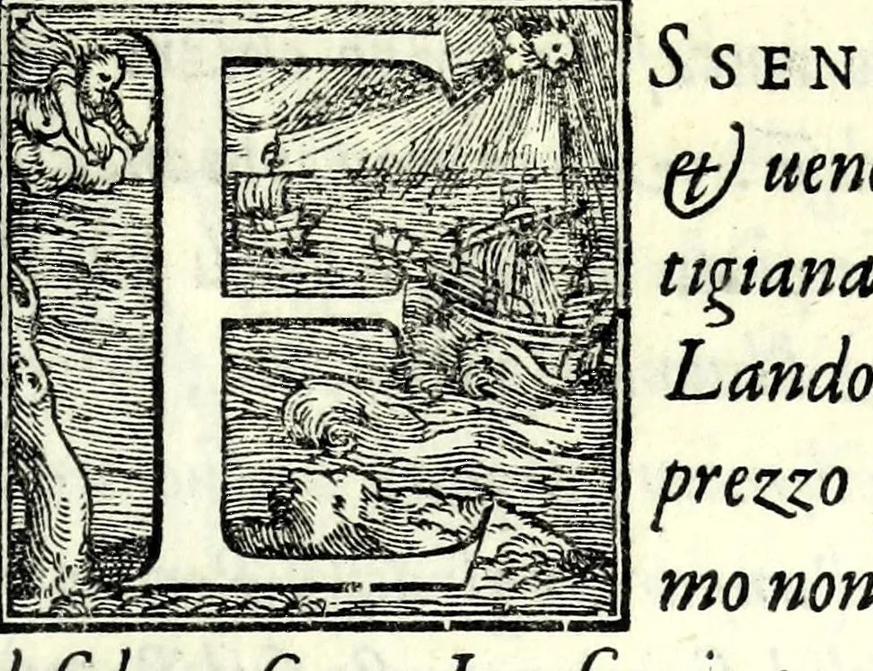 An illustration from Il cancellieri del Doni, 1562, leaf 49