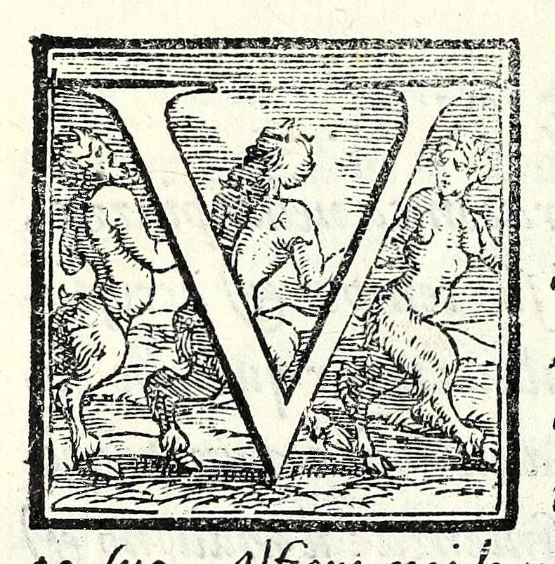 An illustration from Il cancellieri del Doni, 1562, leaf 60