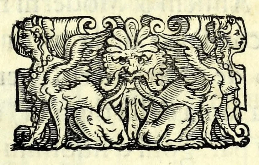 An illustration from Il cancellieri del Doni, 1562, leaf 7