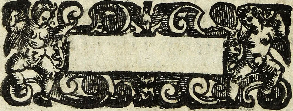An illustration from Il cantore addottrinato, ovvero Regole del canto corale, oue con breue, e facil metodo s'insegna la practica de' precetti più necessari del canto fermo; il modo di mantenere il coro semprealla medesima altezza di voce; di ripigliare doue resta l'organo; d'intonare molte cose, che frà l'anno si cantano; e in particolare tutti gl'inni, 1682, leaf 23