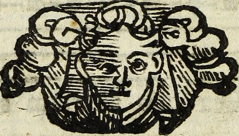 An illustration from Il cantore addottrinato, ovvero Regole del canto corale, oue con breue, e facil metodo s'insegna la practica de' precetti più necessari del canto fermo; il modo di mantenere il coro semprealla medesima altezza di voce; di ripigliare doue resta l'organo; d'intonare molte cose, che frà l'anno si cantano; e in particolare tutti gl'inni, 1682, leaf 303