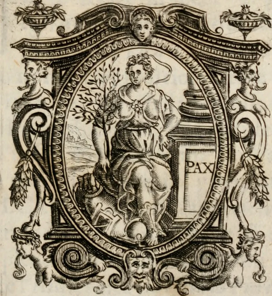 An illustration from Il Cavalcanti; overo, La difesa dell'Anticrvsca, 1614, leaf 4
