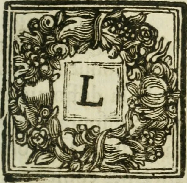 An illustration from Il cavaliere e la dama; overo, Discorsi familiari nell'ozio tusculano autunnale dell'anno 1674, sopra alcune cose appartenenti à caualieri & alle dame, cosi nelle legge scritta come in quella della conuenienza, contenute negli argomenti registrati nell'annesso indice, 1675, leaf 514