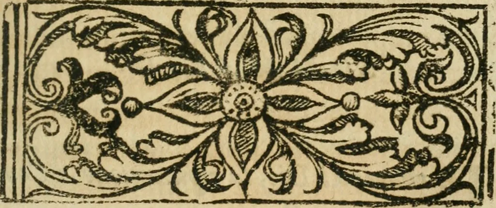 An illustration from Il cavaliere e la dama; overo, Discorsi familiari nell'ozio tusculano autunnale dell'anno 1674, sopra alcune cose appartenenti à caualieri & alle dame, cosi nelle legge scritta come in quella della conuenienza, contenute negli argomenti registrati nell'annesso indice, 1675, leaf 598