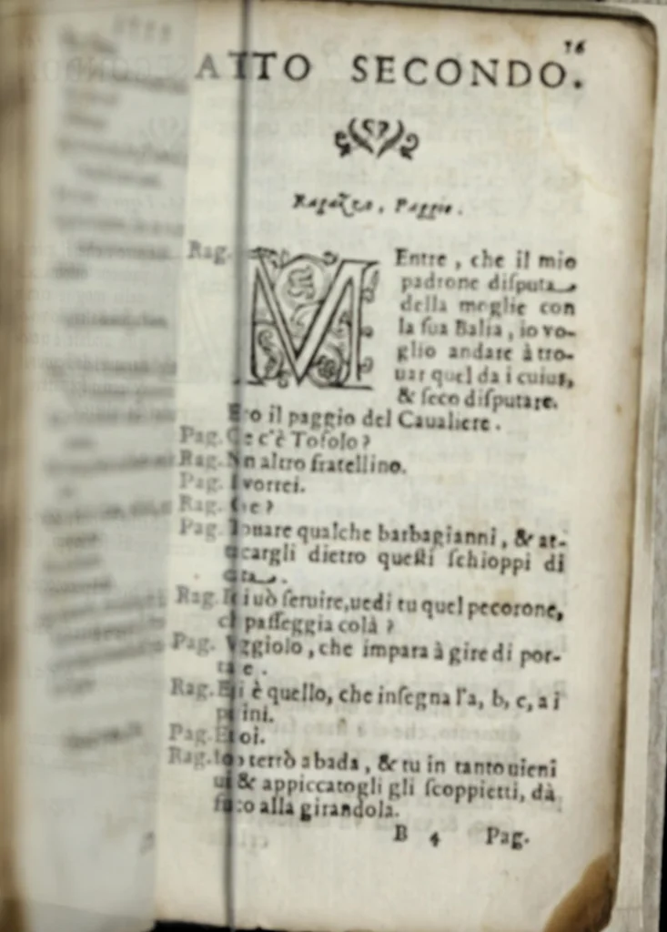 An illustration from Il cavallarizzo, leaf 35