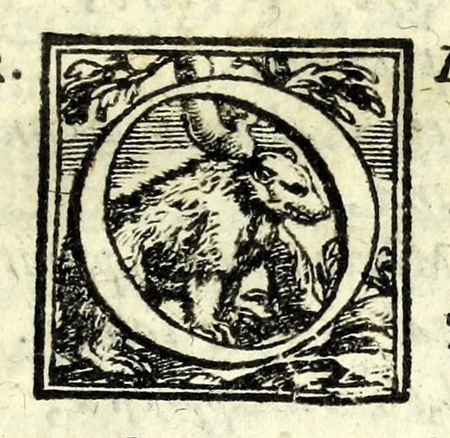 An illustration from Il Cesare : tragedia, 1594, leaf 13