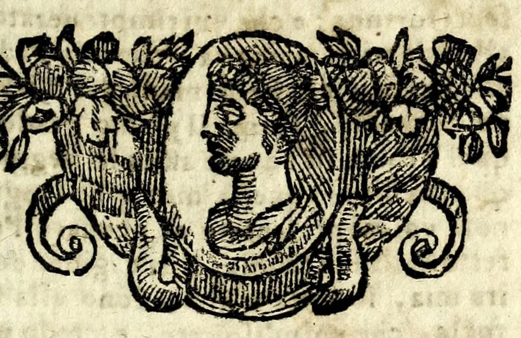 An illustration from Il Cinna : tragedia, leaf 13