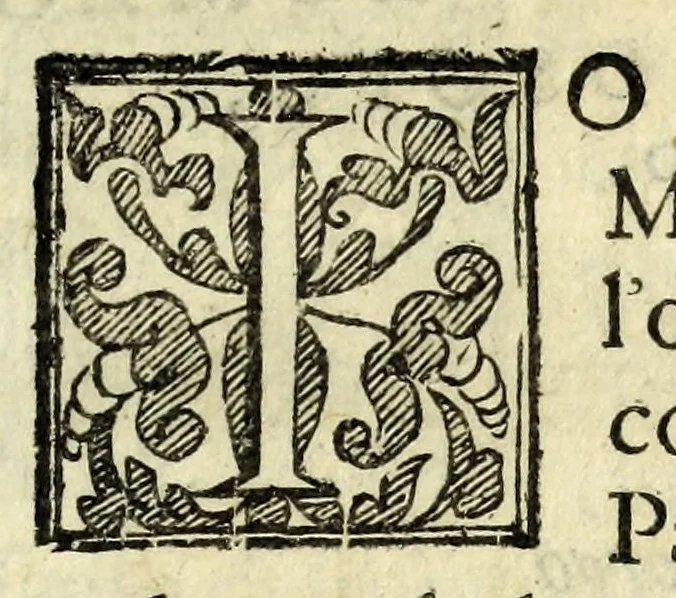 An illustration from Il Clorindo, tragedia pastorale, 1604, leaf 13