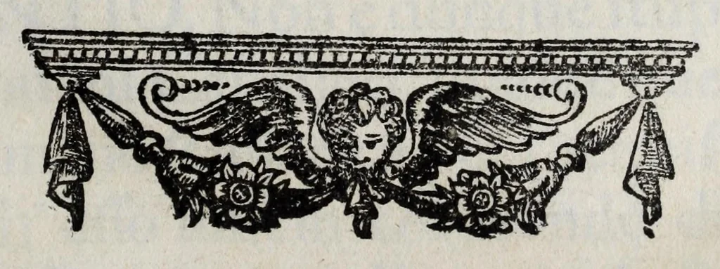 An illustration from Il colosso della costanza : cantata musicale in lode dell'inuittissimo rè della Gran Bretagna Giacomo II, ed all'istesso da' signori conuittori del Seminario Romano, 1689, leaf 1