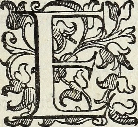 An illustration from Il compendio della mvsica, nel qvale brevemente si tratta dell' arte del contrapunto, diviso in qvatro libri, 1588, leaf 12