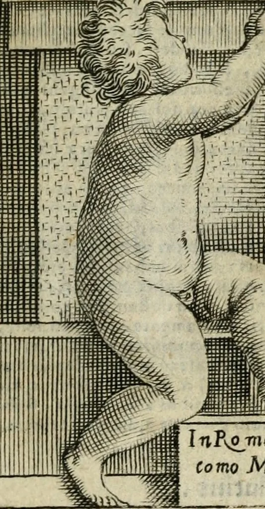 An illustration from Il compvtista pagato di Lattantio Agvcchia. Per trouare in vn subito il conto fatto di qualunque sorte di pagamento, che si faccia, cosi a giorni, come à mesi, & anno, 1613, leaf 8