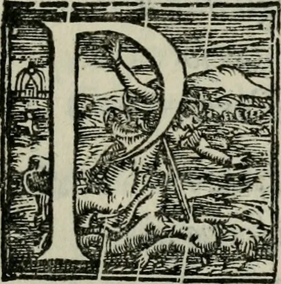 An illustration from Il Constante, 1566, leaf 270