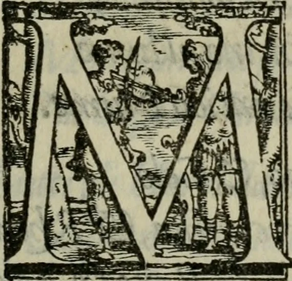 An illustration from Il Constante, 1566, leaf 62