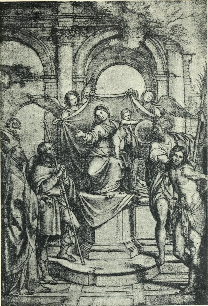 An illustration from Il conte Giacomo Carrara e la sua galleria : secondo il catalogo del 1796, 1922, leaf 92