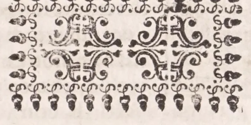 An illustration from Il conuito, ouero, Discorsi di quelle materie che al conuito s'appartengono : doue s'hanno strettamente, e con ordine diligente la diffinitione l'origine, la materia, il luogo, il tempo, l'apparato, i ministri, le feste, i giuochi, i ragionamenti, le circostanze, gl'effetti le deità, & imagini numi tutelari de'conuiti ... : con l'vso di varie nattioni di Greci, Romani, Egittij, Persiani, Ebrei, et d'altri, tanto de gl'antichi quanto de nostri tempi : e con vn discorso, a qual parte della filosofia si subordini il conuito, 1615, leaf 77