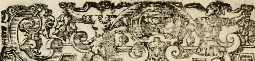 An illustration from Il Coralbo, del cavalier Gio: Francesco Biondi ... Segue la Donzella desterrada .., 1632, leaf 183