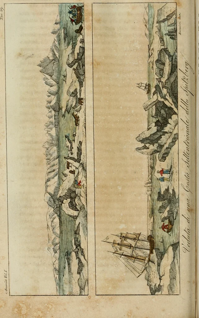 An illustration from Il costume antico e moderno, o, storia del governo, della milizia, della religione, delle arti, scienze ed usanze di tutti i popoli antichi e moderni, provata coi monumenti dell'antichità e rappresentata cogli analoghi disegni dal dottor Giulio Ferrario : America, 1826, leaf 313