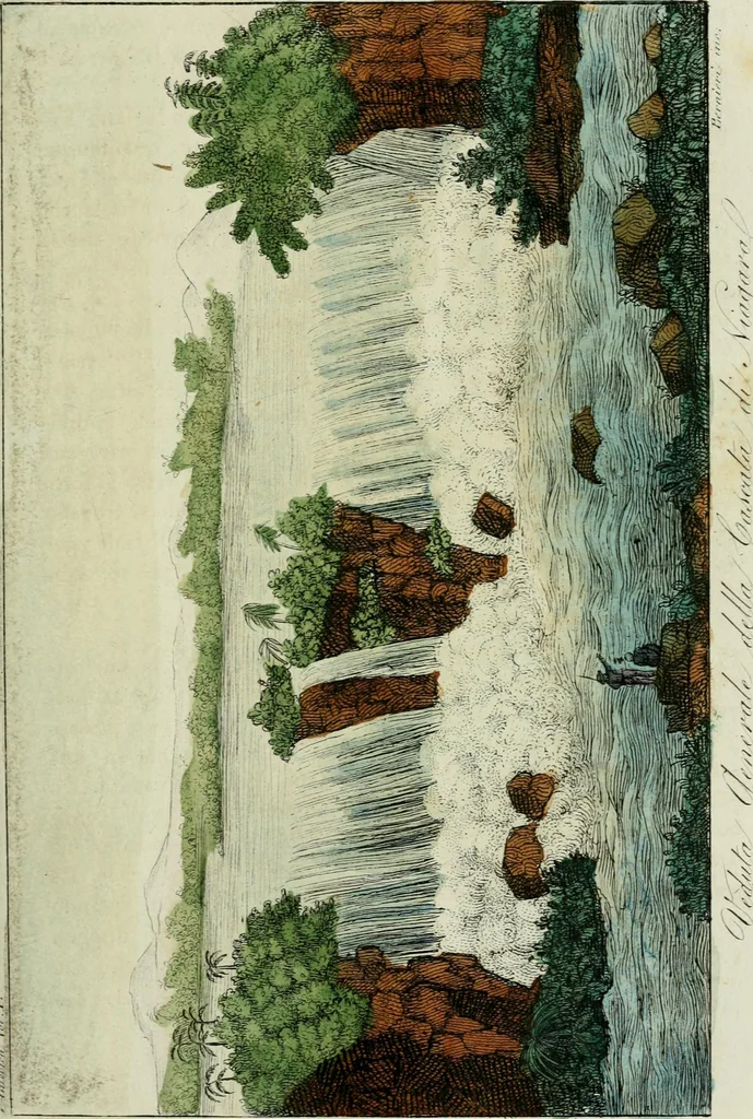 An illustration from Il costume antico e moderno, o, storia del governo, della milizia, della religione, delle arti, scienze ed usanze di tutti i popoli antichi e moderni, provata coi monumenti dell'antichità e rappresentata cogli analoghi disegni dal dottor Giulio Ferrario : America, 1826, leaf 330