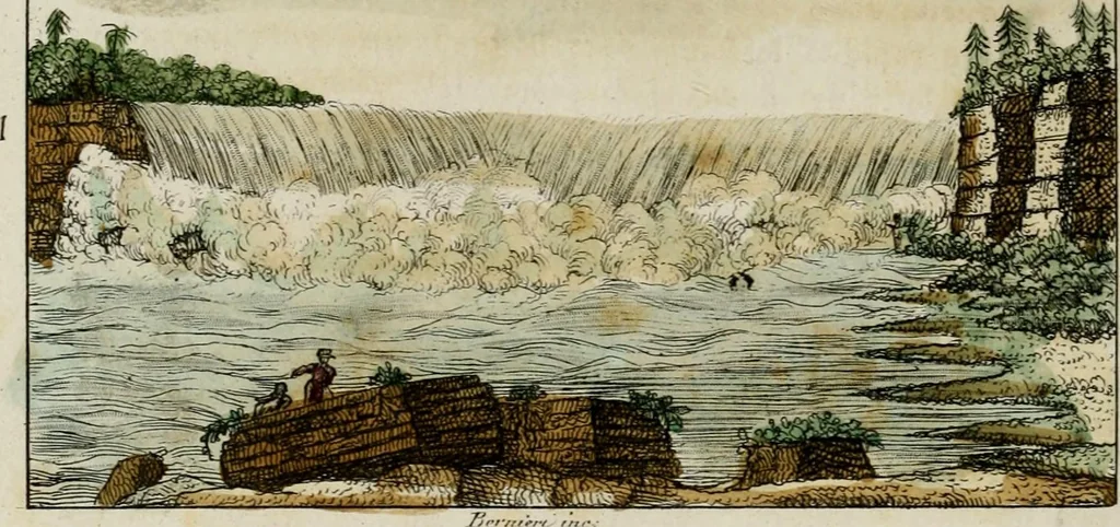 An illustration from Il costume antico e moderno, o, storia del governo, della milizia, della religione, delle arti, scienze ed usanze di tutti i popoli antichi e moderni, provata coi monumenti dell'antichità e rappresentata cogli analoghi disegni dal dottor Giulio Ferrario : America, 1826, leaf 333