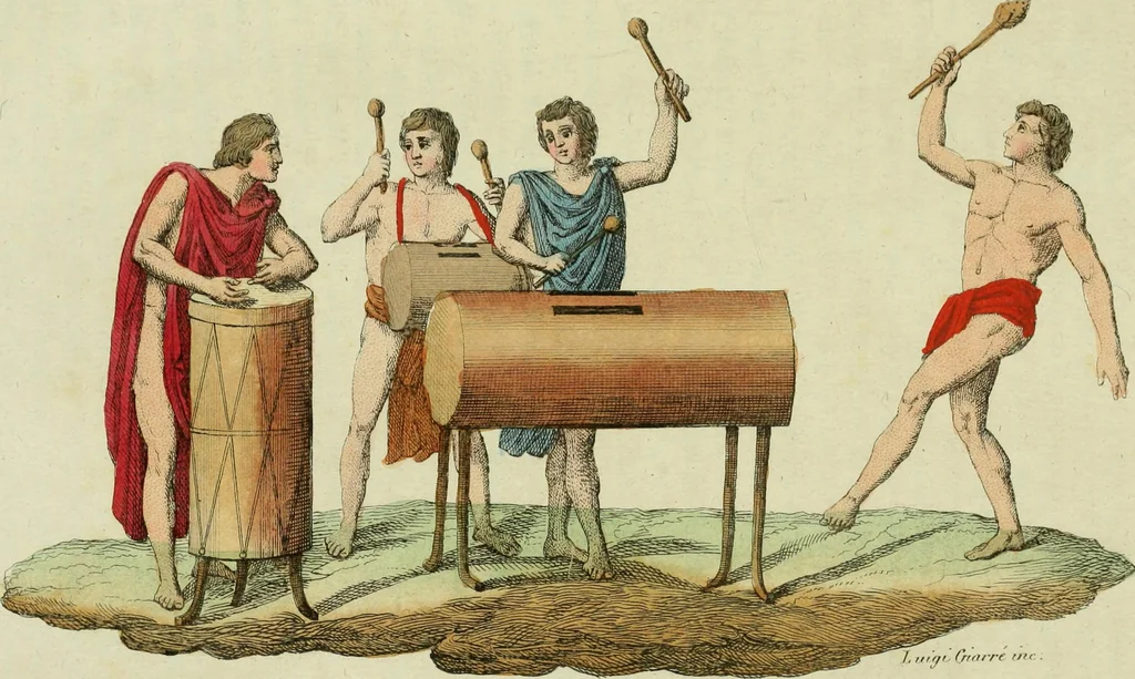 An illustration from Il costume antico e moderno, o, storia del governo, della milizia, della religione, delle arti, scienze ed usanze di tutti i popoli antichi e moderni, provata coi monumenti dell'antichità e rappresentata cogli analoghi disegni dal dottor Giulio Ferrario : America, 1826, leaf 792