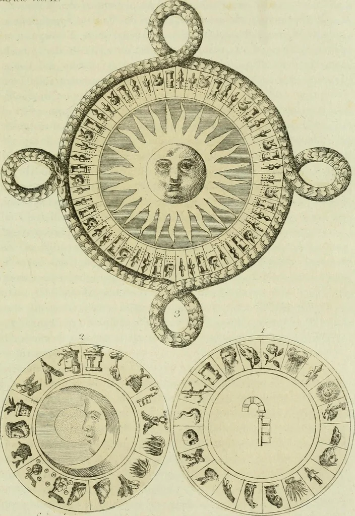 An illustration from Il costume antico e moderno, o, storia del governo, della milizia, della religione, delle arti, scienze ed usanze di tutti i popoli antichi e moderni, provata coi monumenti dell'antichità e rappresentata cogli analoghi disegni dal dottor Giulio Ferrario : America, 1826, leaf 808