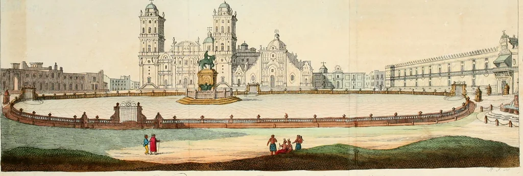 An illustration from Il costume antico e moderno, o, storia del governo, della milizia, della religione, delle arti, scienze ed usanze di tutti i popoli antichi e moderni, provata coi monumenti dell'antichità e rappresentata cogli analoghi disegni dal dottor Giulio Ferrario : America, 1826, leaf 853