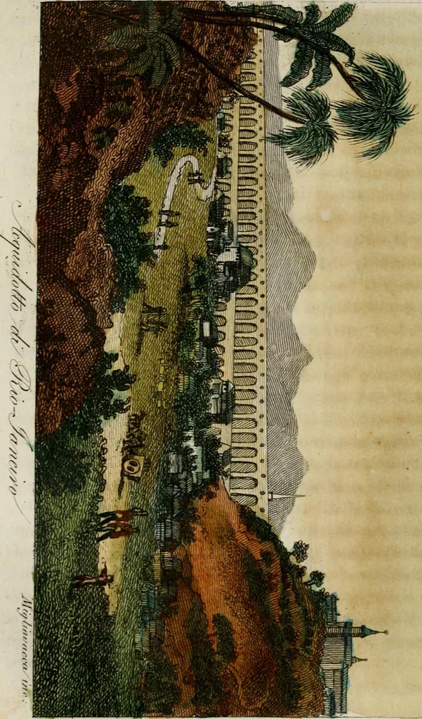 An illustration from Il costume antico e moderno, o, storia del governo, della milizia, della religione, delle arti, scienze ed usanze di tutti i popoli antichi e moderni, provata coi monumenti dell'antichità e rappresentata cogli analoghi disegni dal dottor Giulio Ferrario : America, 1826, leaf 526
