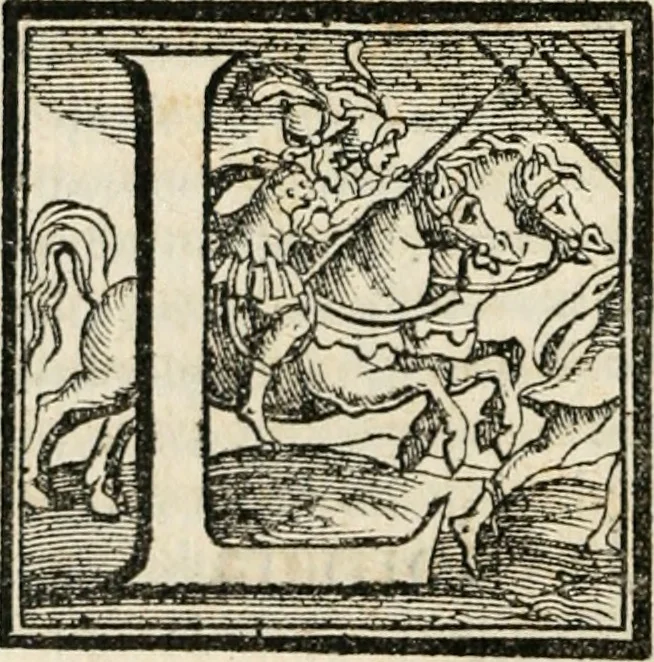 An illustration from Il Decameron di Messer G. Boccacci cittadino fiorentino, 1573, leaf 173