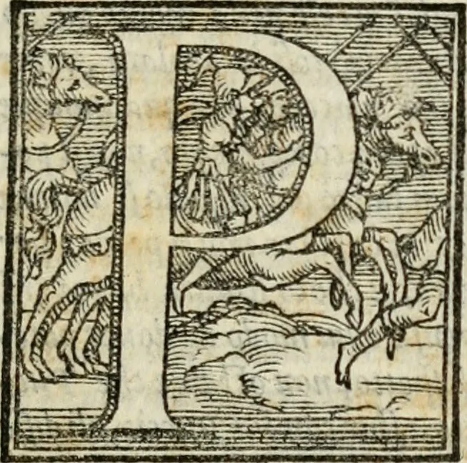 An illustration from Il Decameron di Messer G. Boccacci cittadino fiorentino, 1573, leaf 192