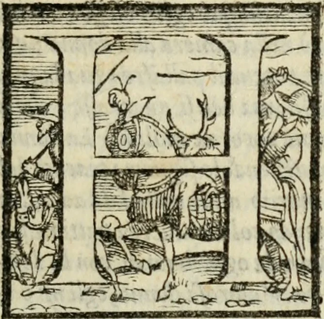 An illustration from Il Decameron di Messer G. Boccacci cittadino fiorentino, 1573, leaf 196