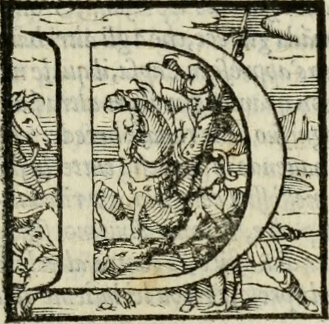 An illustration from Il Decameron di Messer G. Boccacci cittadino fiorentino, 1573, leaf 232
