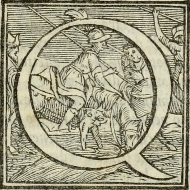 An illustration from Il Decameron di Messer G. Boccacci cittadino fiorentino, 1573, leaf 270