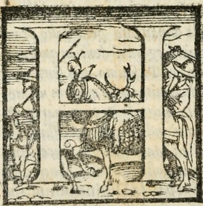 An illustration from Il Decameron di Messer G. Boccacci cittadino fiorentino, 1573, leaf 279