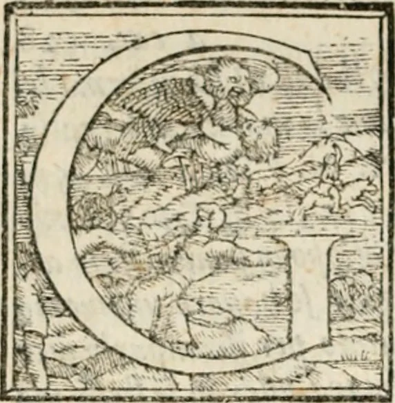 An illustration from Il Decameron di Messer G. Boccacci cittadino fiorentino, 1573, leaf 31