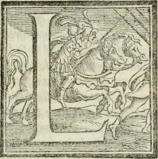 An illustration from Il Decameron di Messer G. Boccacci cittadino fiorentino, 1573, leaf 330