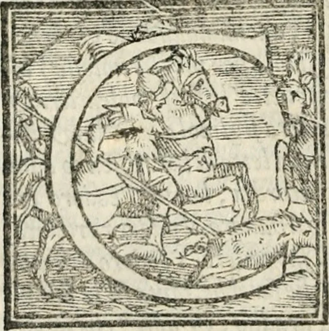 An illustration from Il Decameron di Messer G. Boccacci cittadino fiorentino, 1573, leaf 335