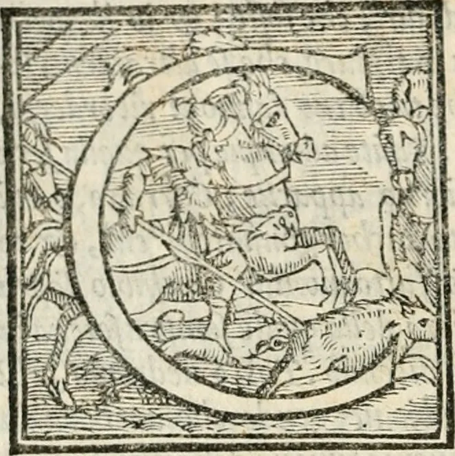 An illustration from Il Decameron di Messer G. Boccacci cittadino fiorentino, 1573, leaf 363