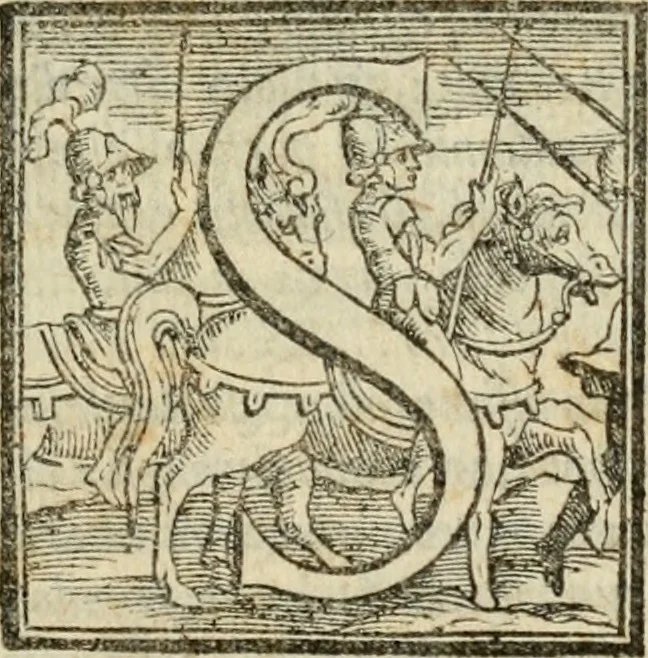 An illustration from Il Decameron di Messer G. Boccacci cittadino fiorentino, 1573, leaf 370