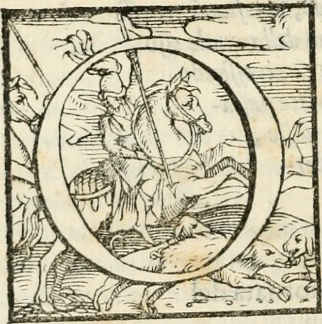 An illustration from Il Decameron di Messer G. Boccacci cittadino fiorentino, 1573, leaf 383