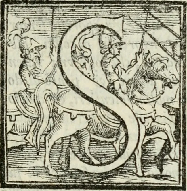 An illustration from Il Decameron di Messer G. Boccacci cittadino fiorentino, 1573, leaf 432
