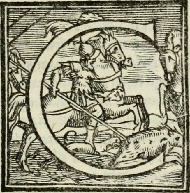 An illustration from Il Decameron di Messer G. Boccacci cittadino fiorentino, 1573, leaf 434