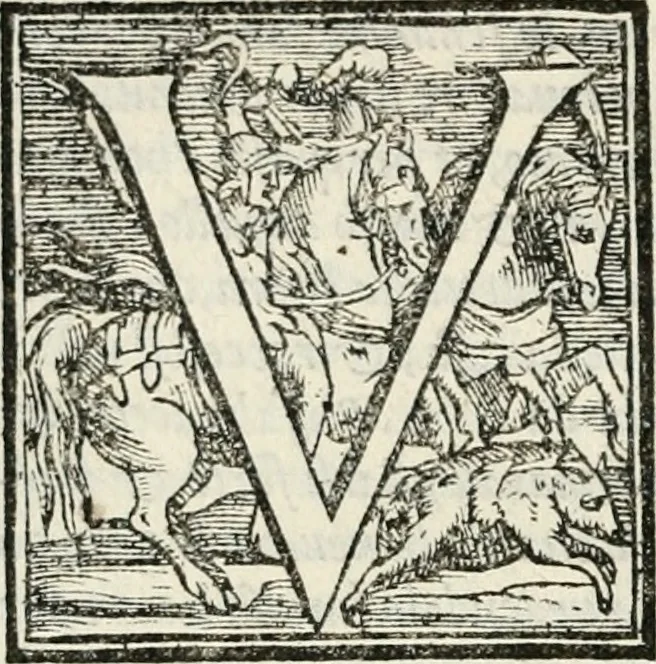 An illustration from Il Decameron di Messer G. Boccacci cittadino fiorentino, 1573, leaf 445