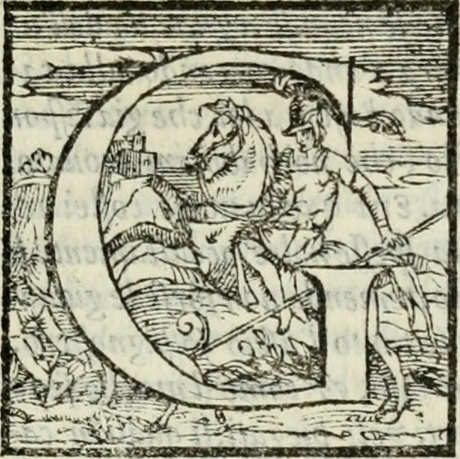 An illustration from Il Decameron di Messer G. Boccacci cittadino fiorentino, 1573, leaf 506