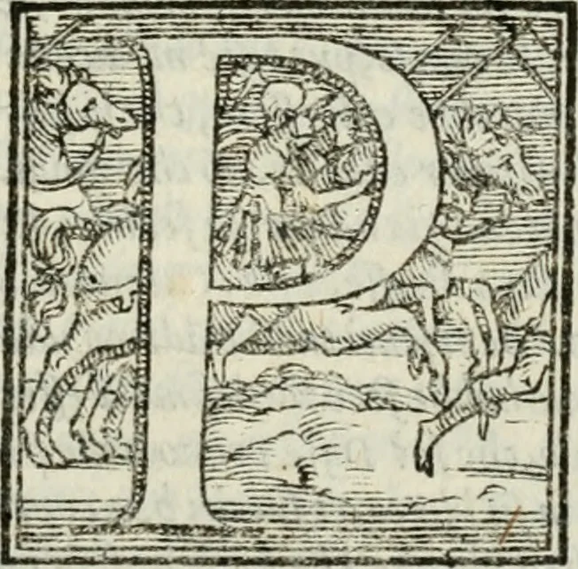 An illustration from Il Decameron di Messer G. Boccacci cittadino fiorentino, 1573, leaf 508