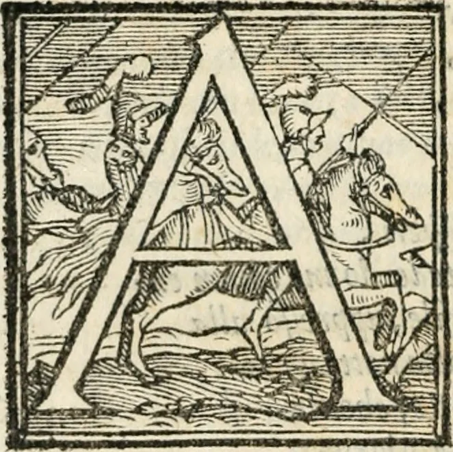 An illustration from Il Decameron di Messer G. Boccacci cittadino fiorentino, 1573, leaf 539